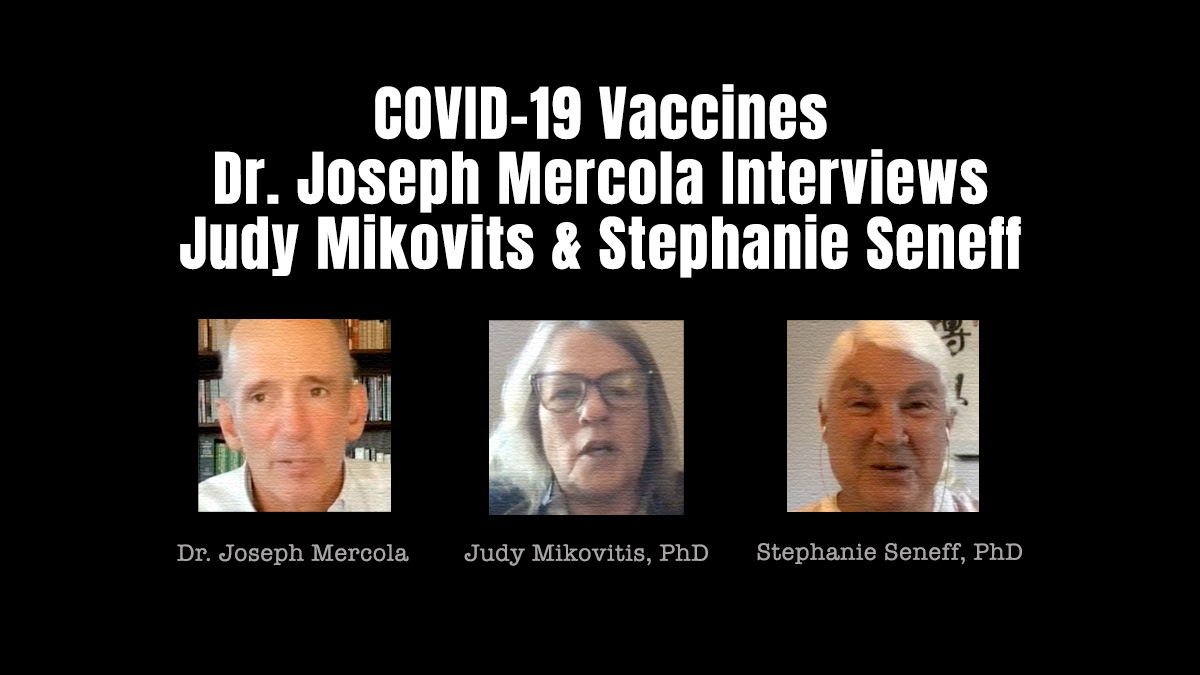 Dr. Joseph Mercola Interviews Judy Mikovits & Stephanie Seneff