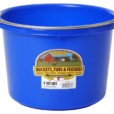 Miller Manufacturing P-8-BLUE 8-Quart Plastic Buckets